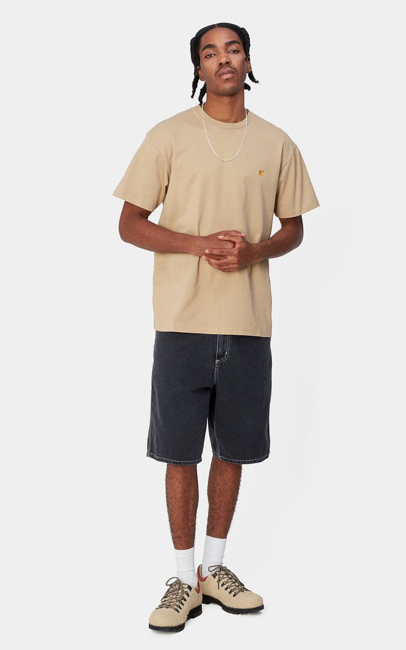 Carhartt WIP S/S Chase T-Shirt Sable/Gold