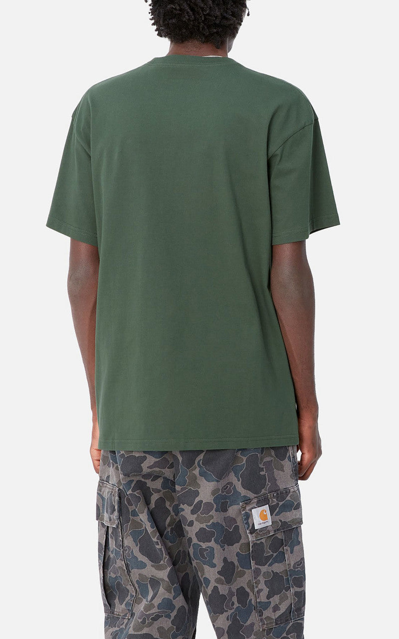 Carhartt WIP S/S Chase T-Shirt Sycamore Tree/Gold