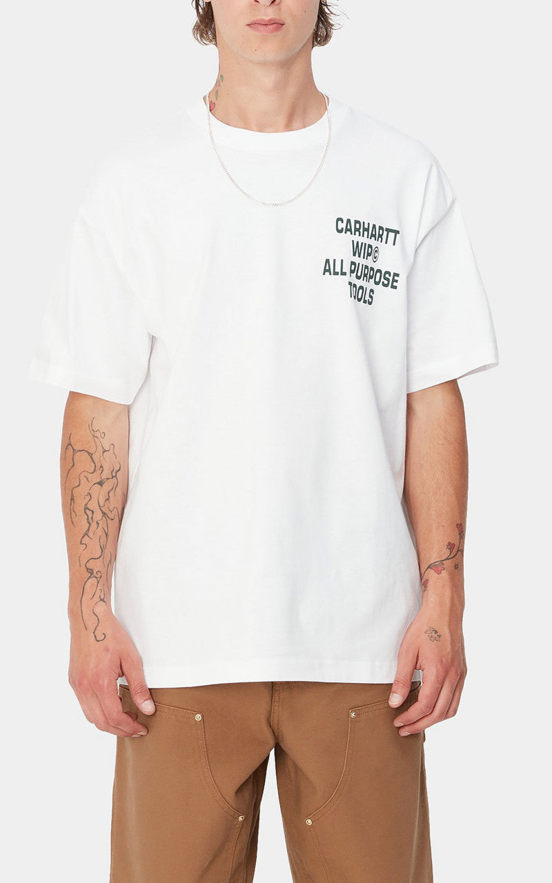 Carhartt WIP S/S Cross Screw T-Shirt White