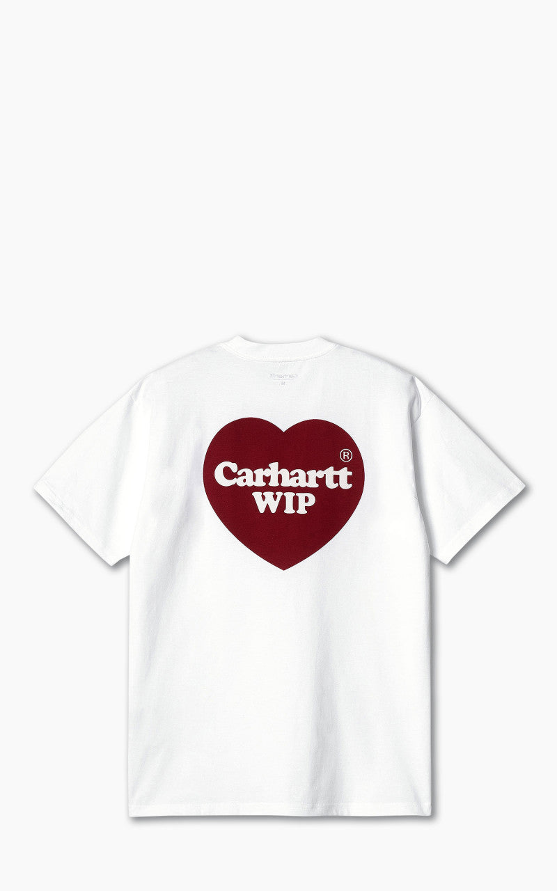 Carhartt WIP S/S Double Heart T-Shirt White
