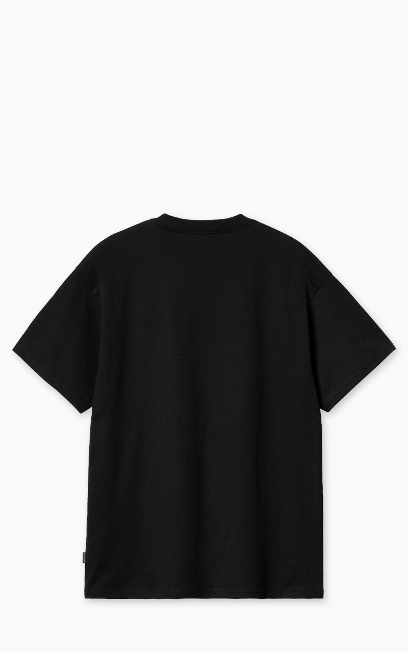 Carhartt WIP S/S Heart Train Pocket T-Shirt Black