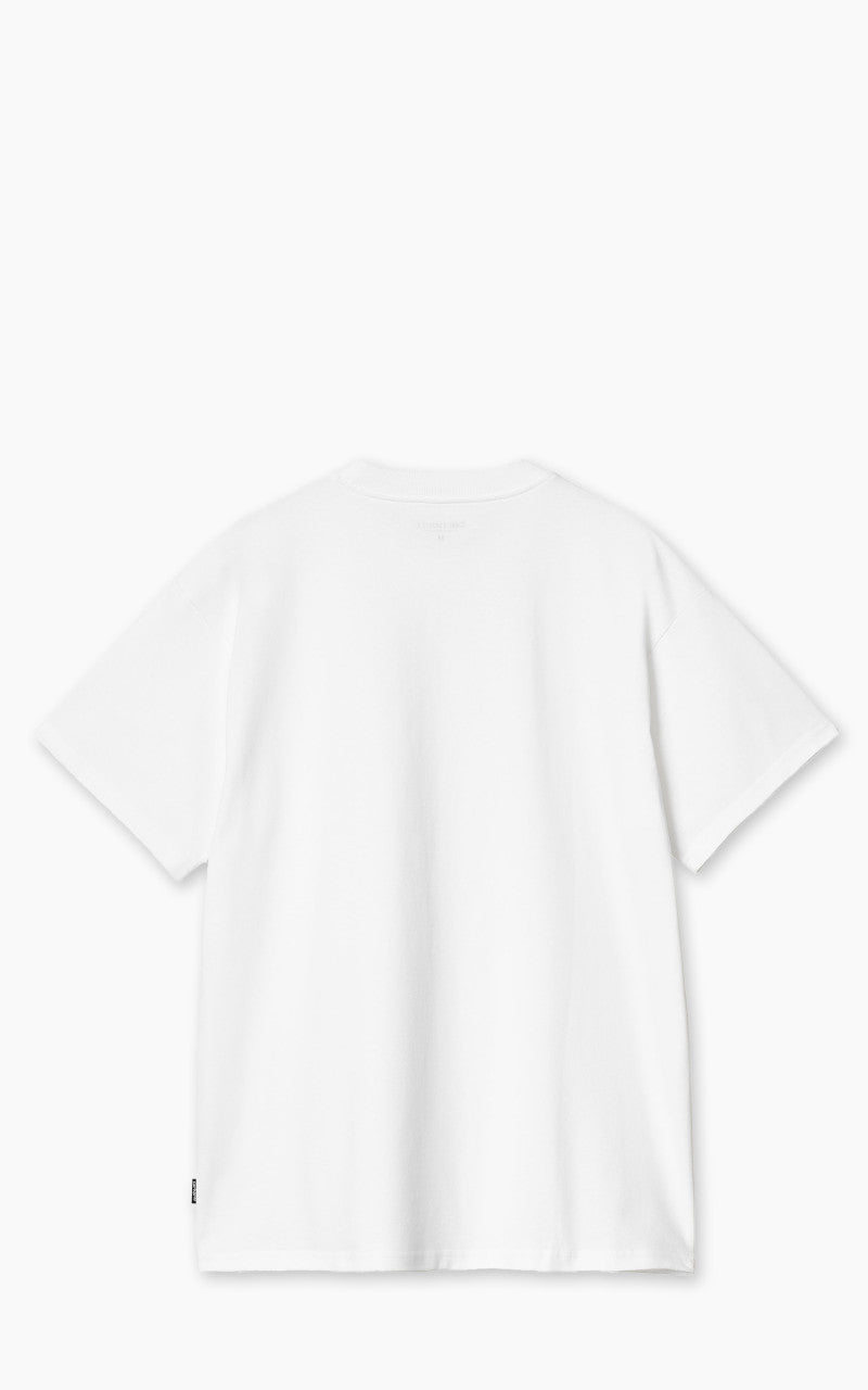 Carhartt WIP S/S Heart Train Pocket T-Shirt White