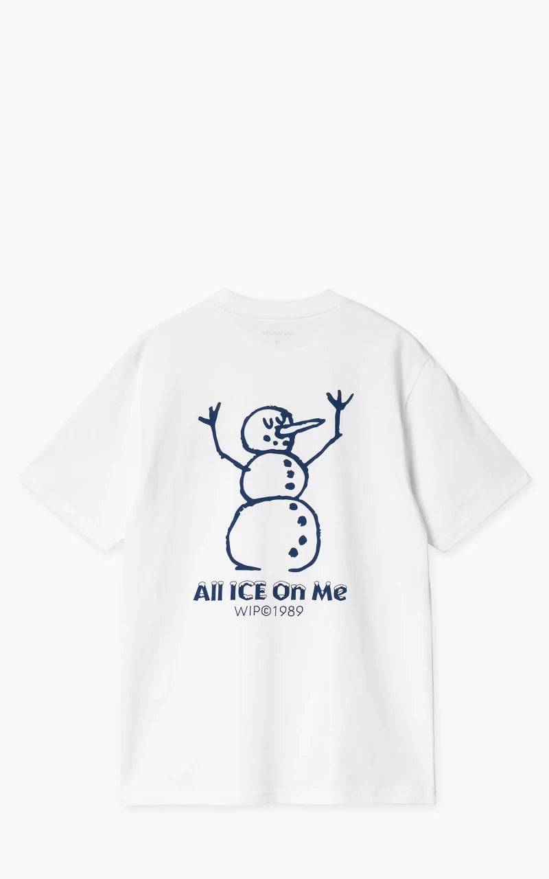 Carhartt WIP S/S Ice T-Shirt White