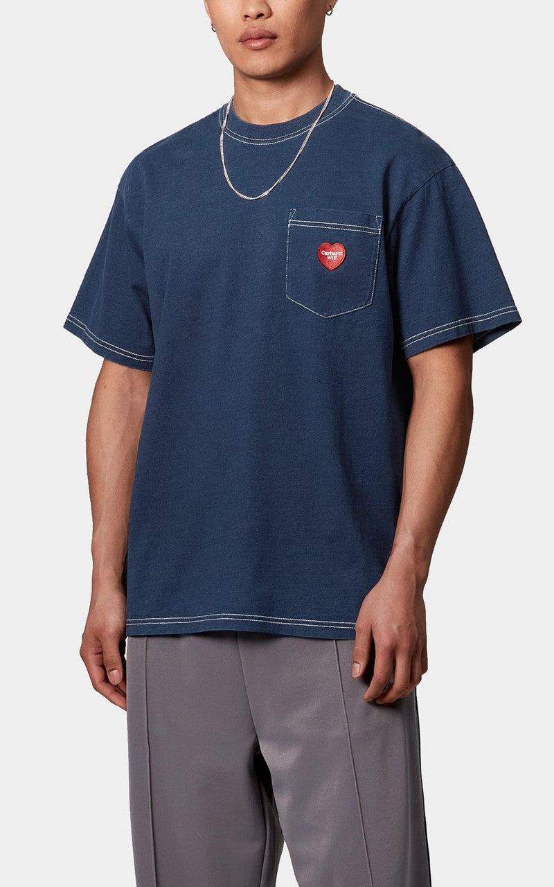 Carhartt WIP S/S Ingo Pocket T-Shirt Dark Blue