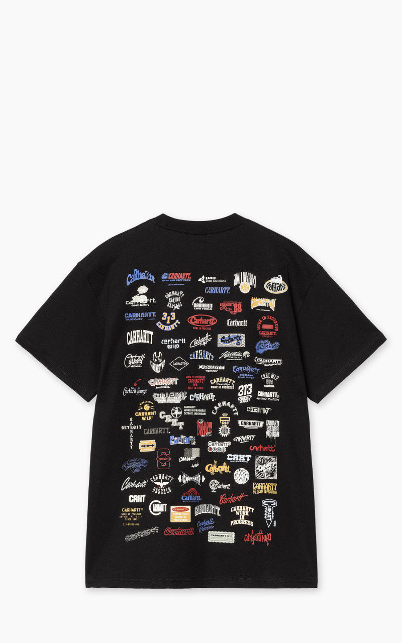 Carhartt WIP S/S Logo T-Shirt Black