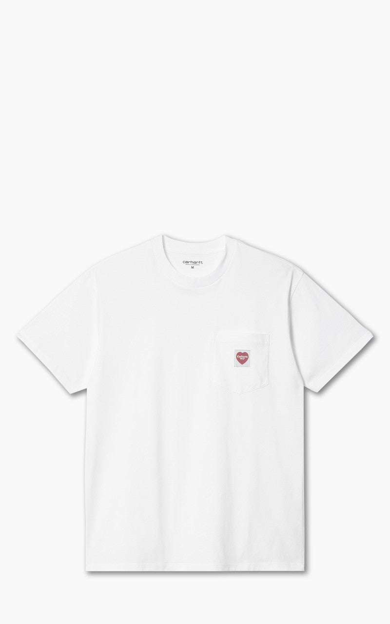 Carhartt WIP S/S Pocket Heart T-Shirt White