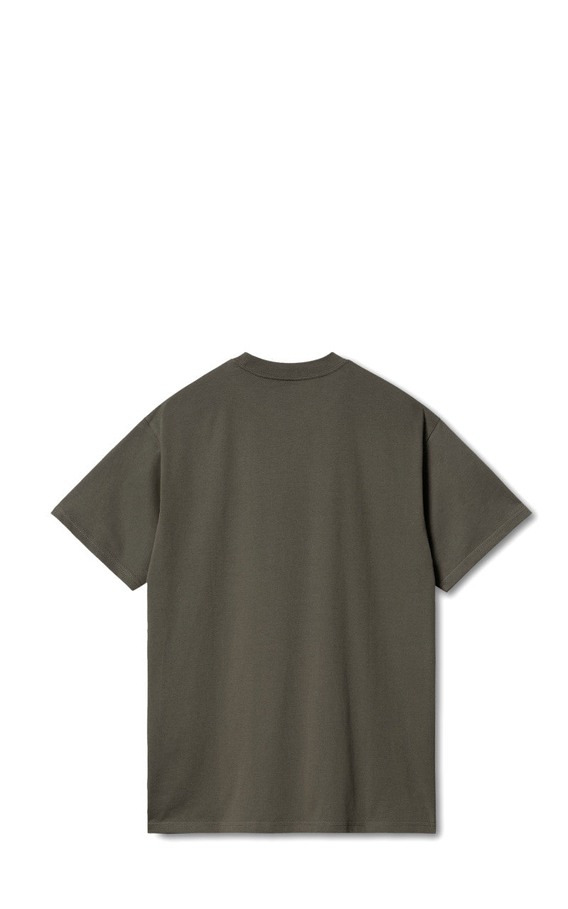 Carhartt WIP S/S Script Embroidery T-Shirt Cypress/Black