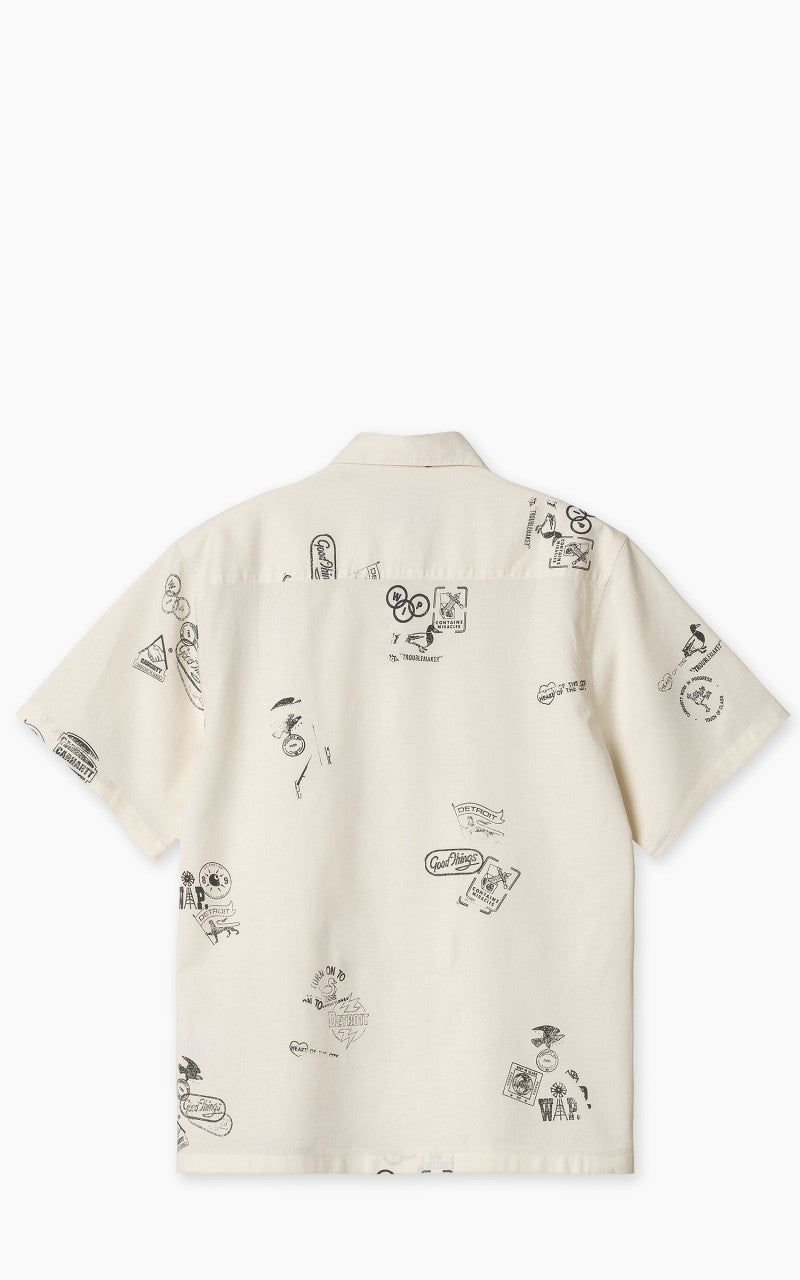 Carhartt WIP S/S Stamp Shirt Stamp Print/Wax