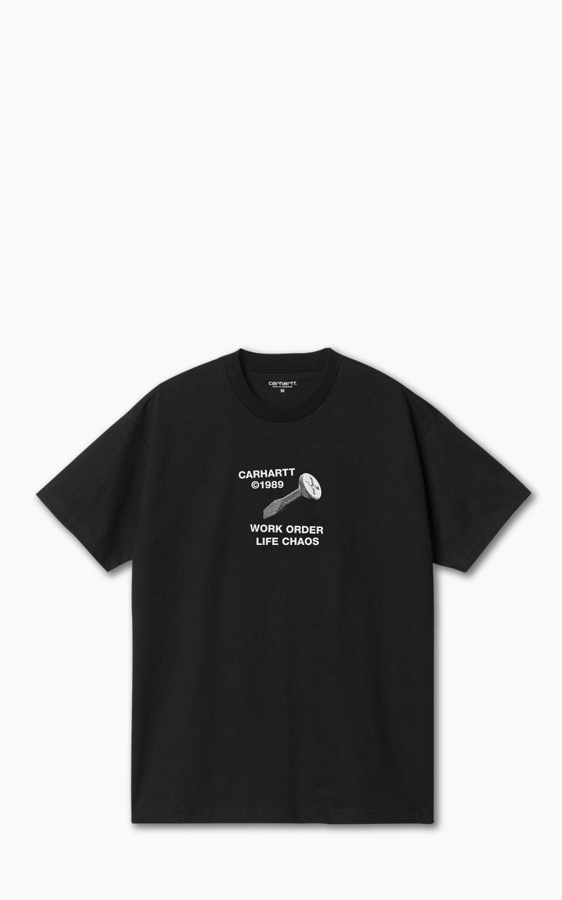 Carhartt WIP S/S Strange Screw T-Shirt Black