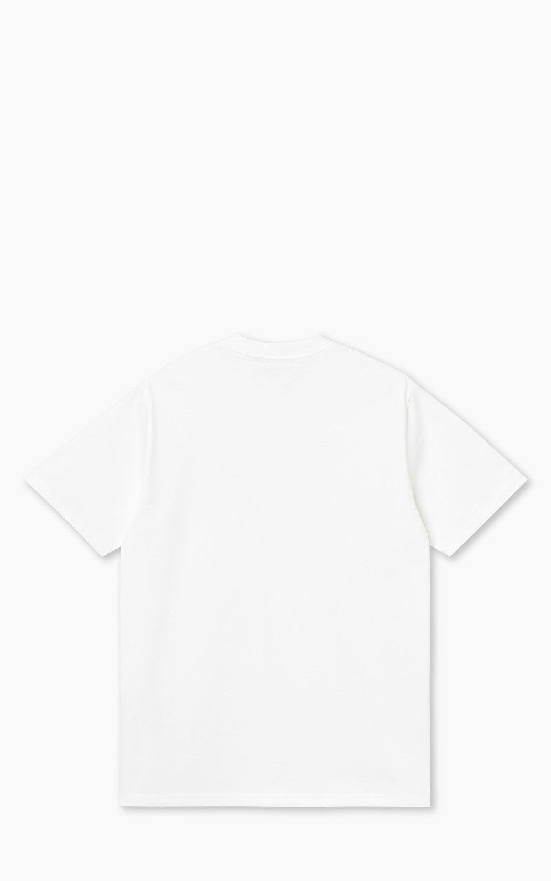Carhartt WIP S/S University Script T-Shirt White/Black