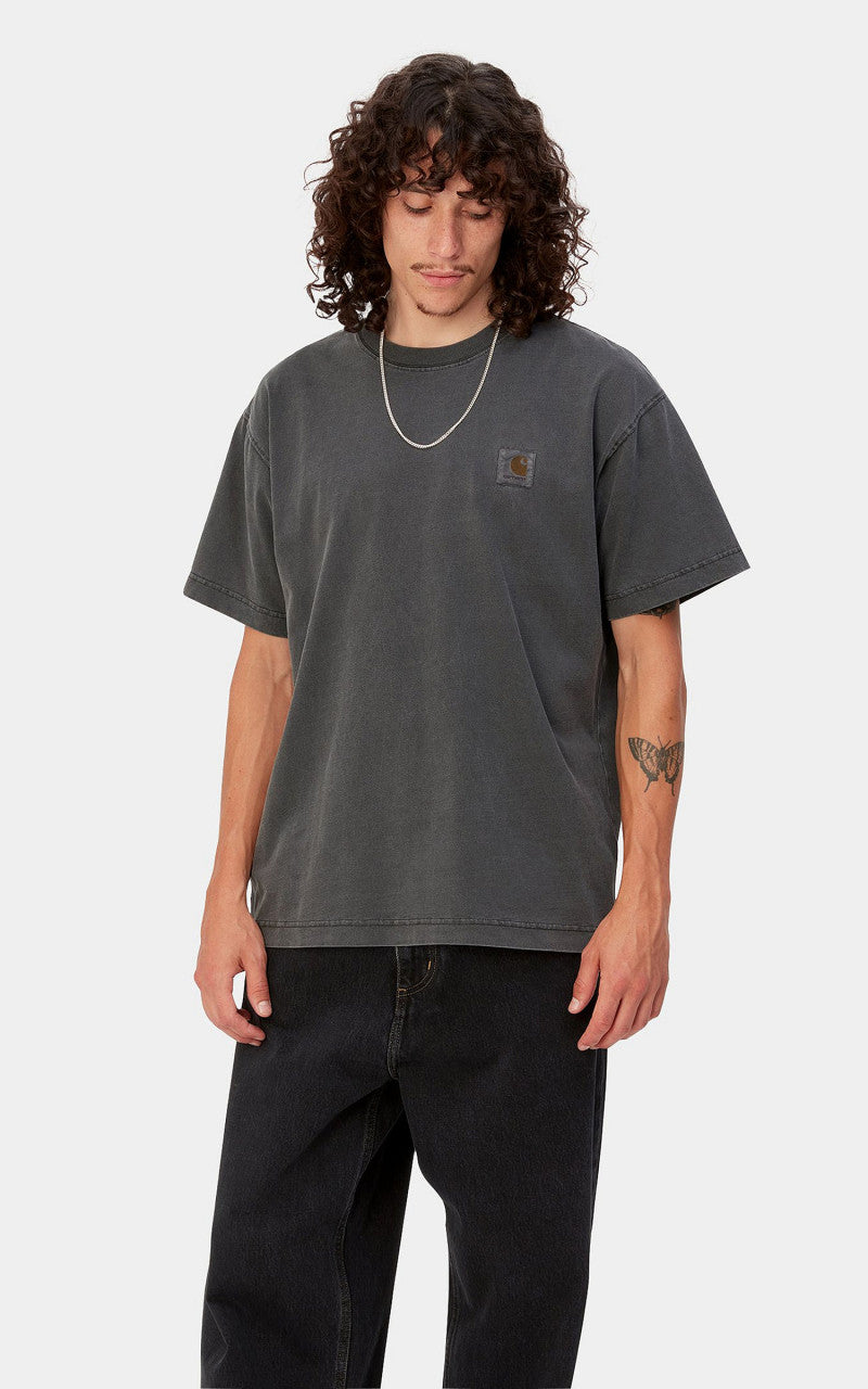 Carhartt WIP S/S Vista T-Shirt Garment Dyed Graphite
