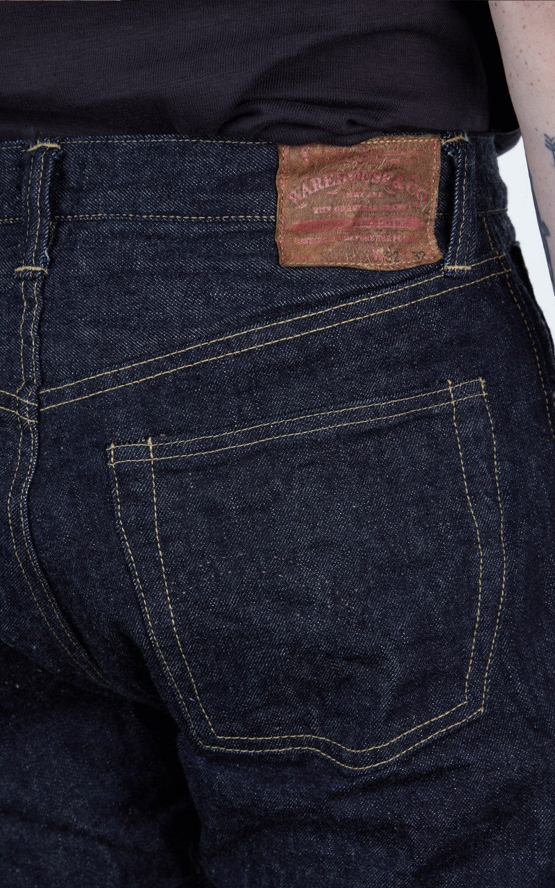 DUCK DIGGER ハンティングベスト 38 ダック生地 WAREHOUSE Warehouse & Co. Lot S1003XX 1944 Model Jeans Duck Digger Indigo 14oz