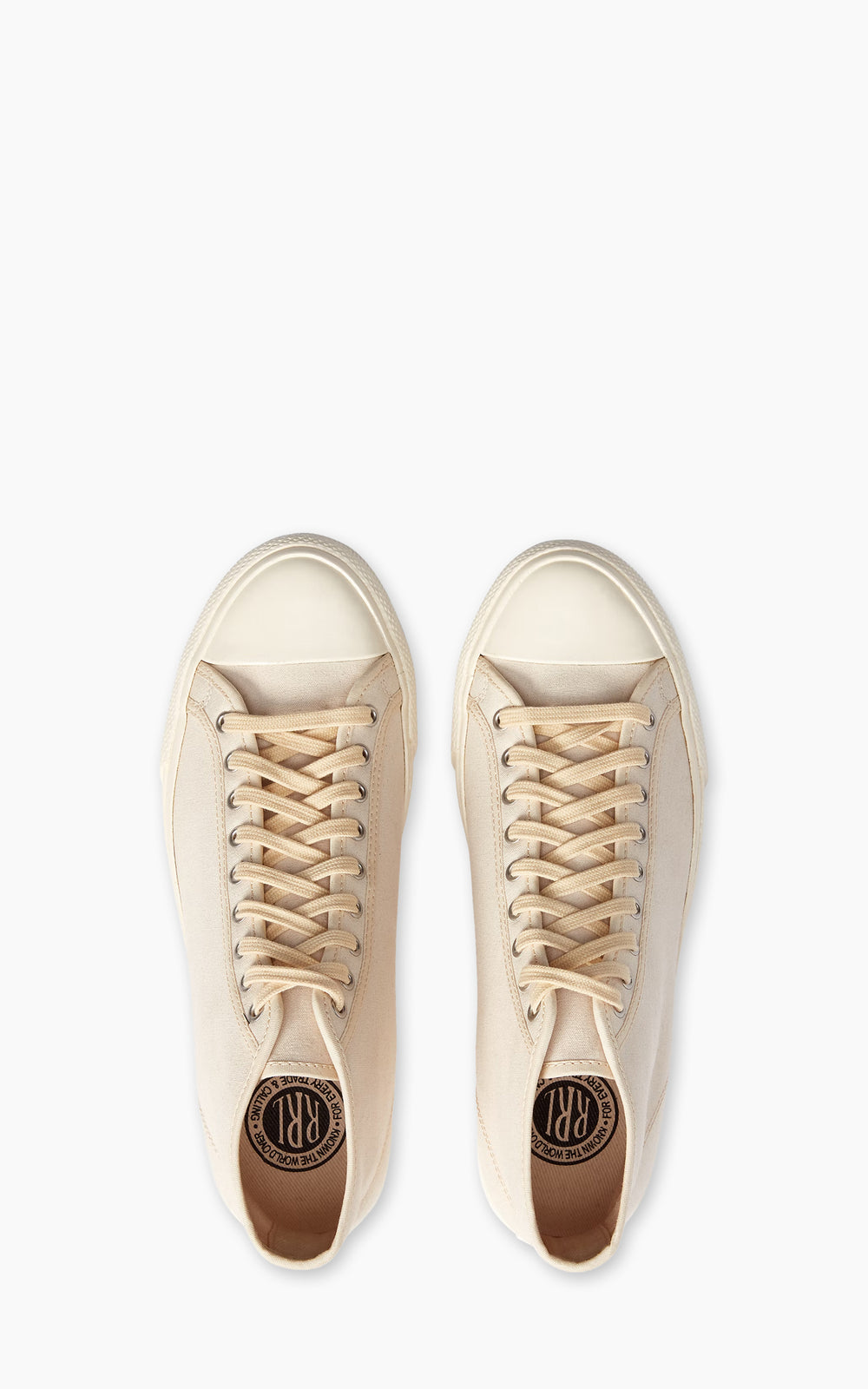 RRL Mayport Canvas Trainer Greige