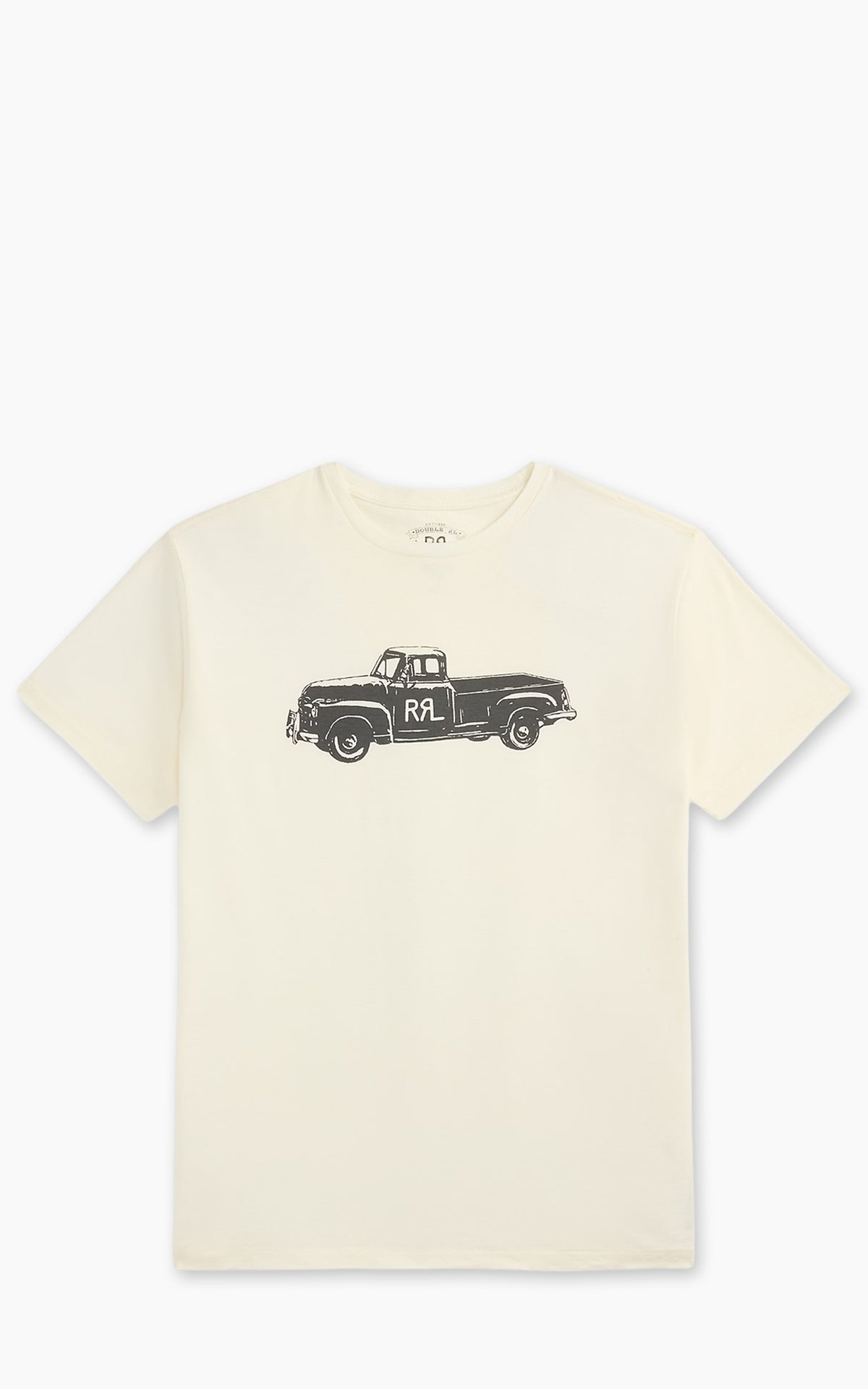 RRL RRL Truck T-Shirt Paper White