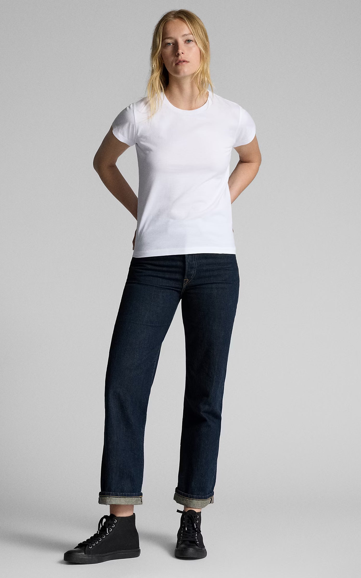 RRL High Boy Fit Jean Rinse