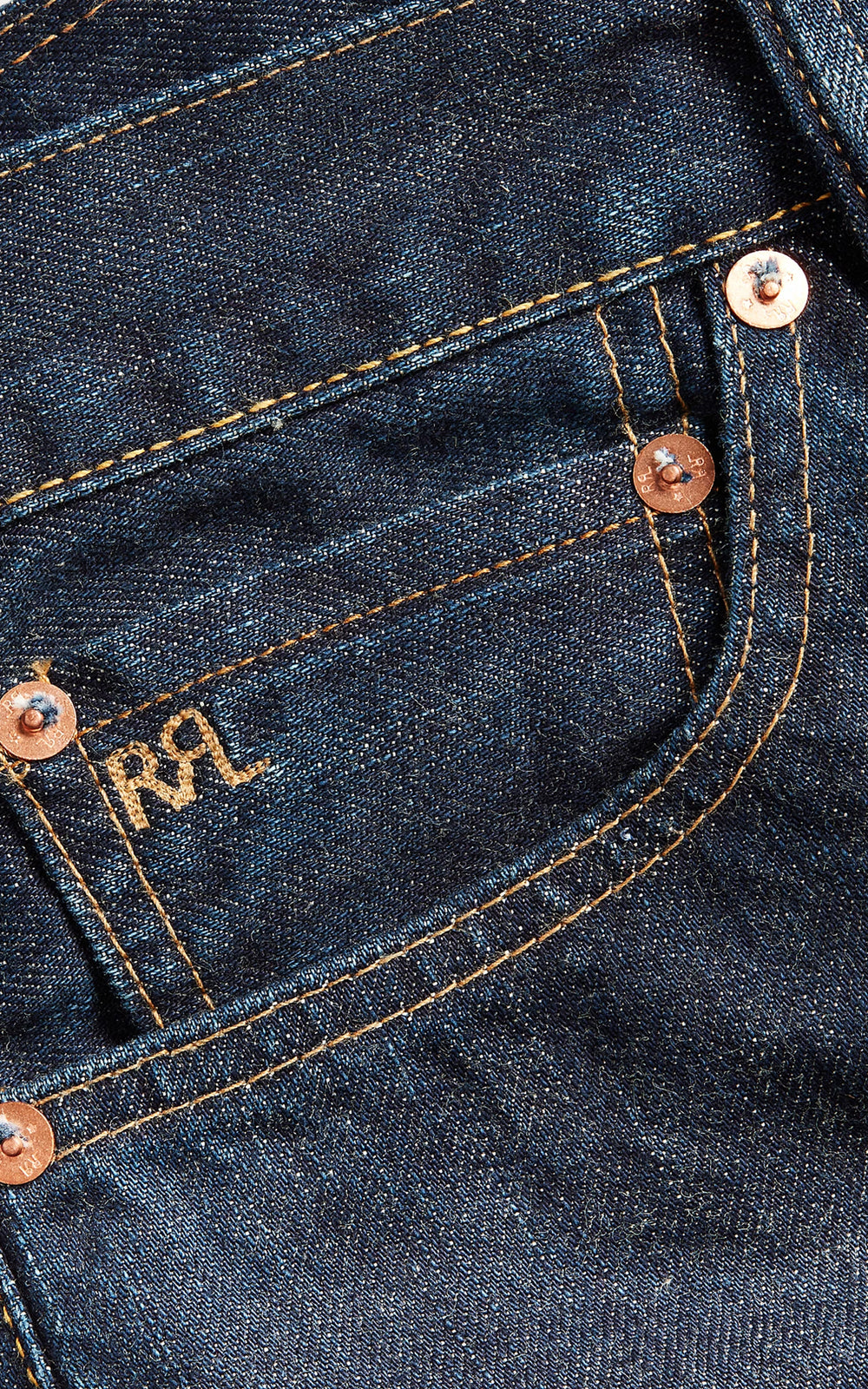 RRL High Boy Fit Jean Rinse