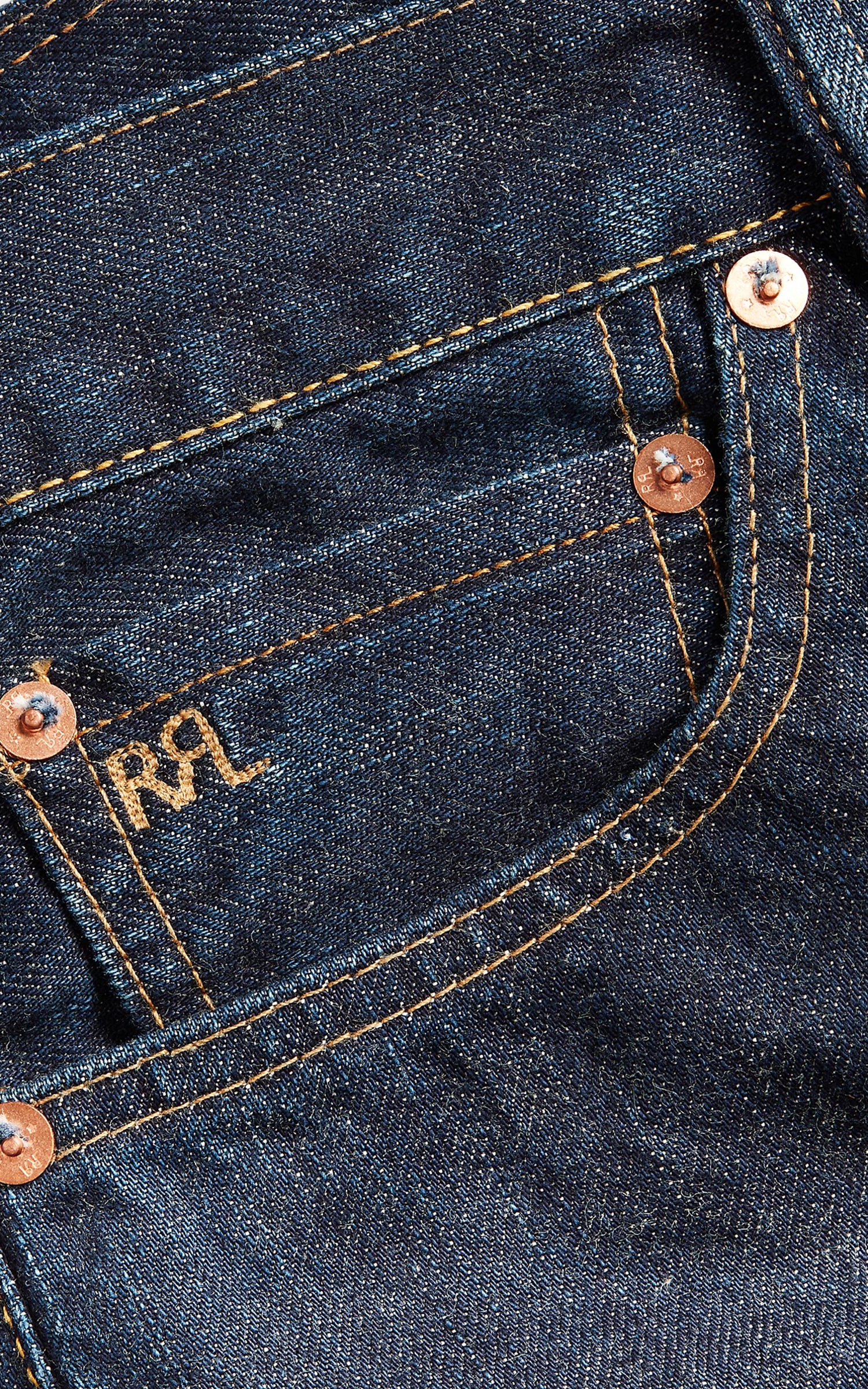 RRL High Boy Fit Jean Rinse