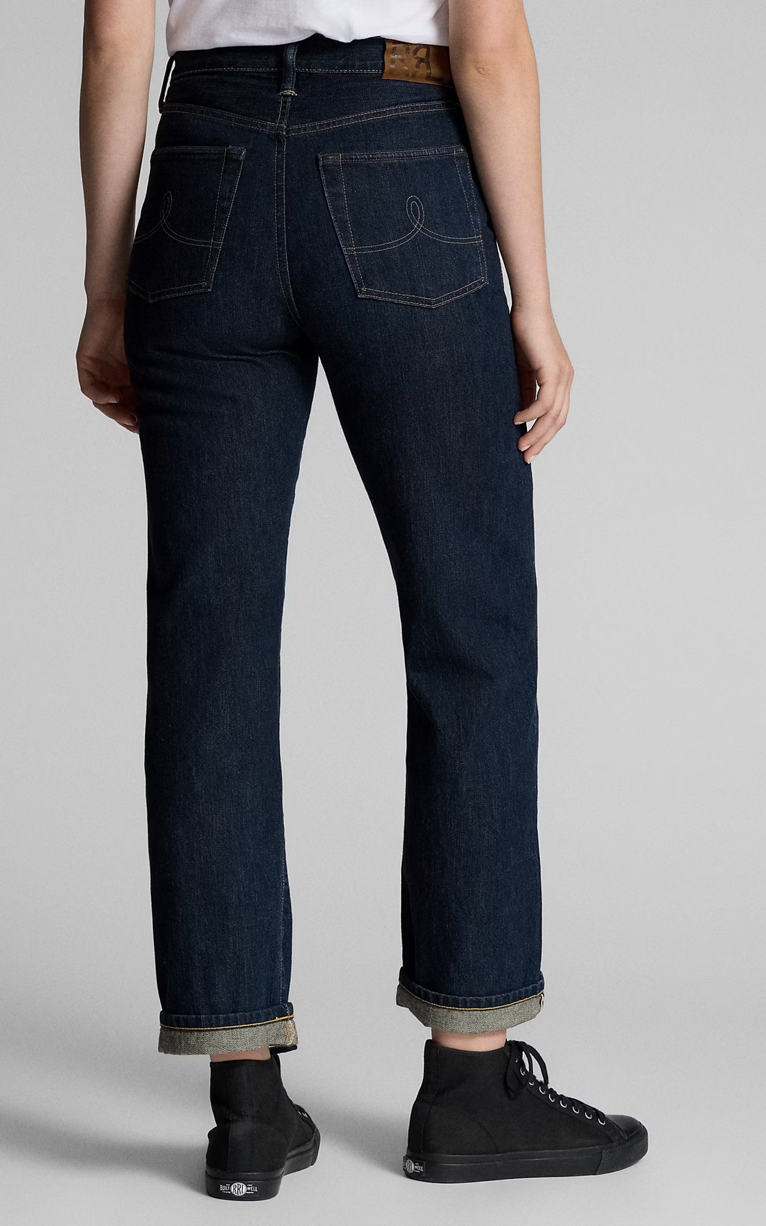 RRL High Boy Fit Jean Rinse