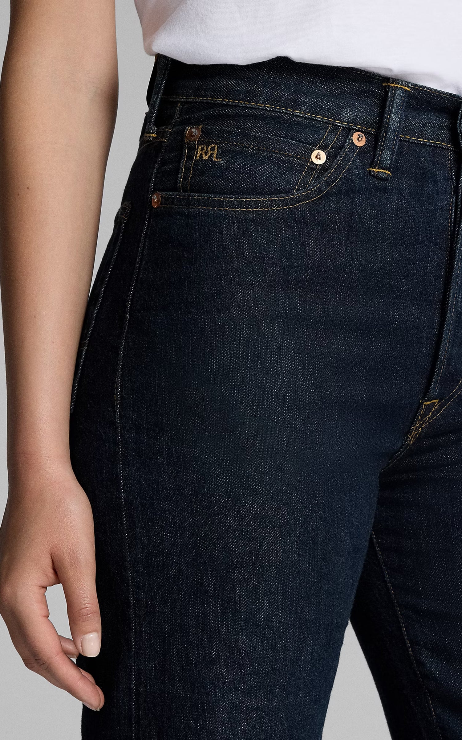 RRL High Boy Fit Jean Rinse