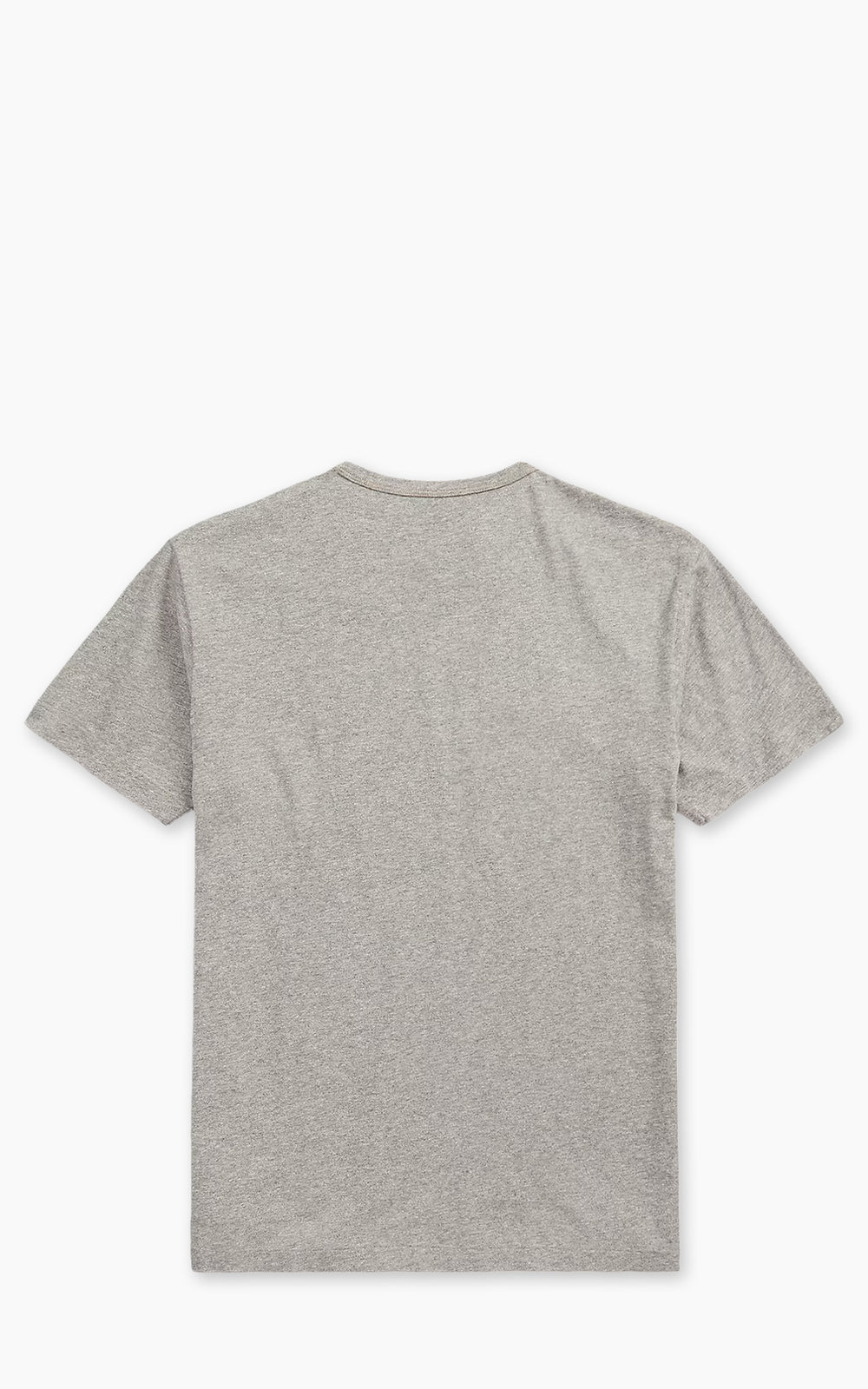 RRL Logo Jersey Crewneck T-Shirt Heather Grey
