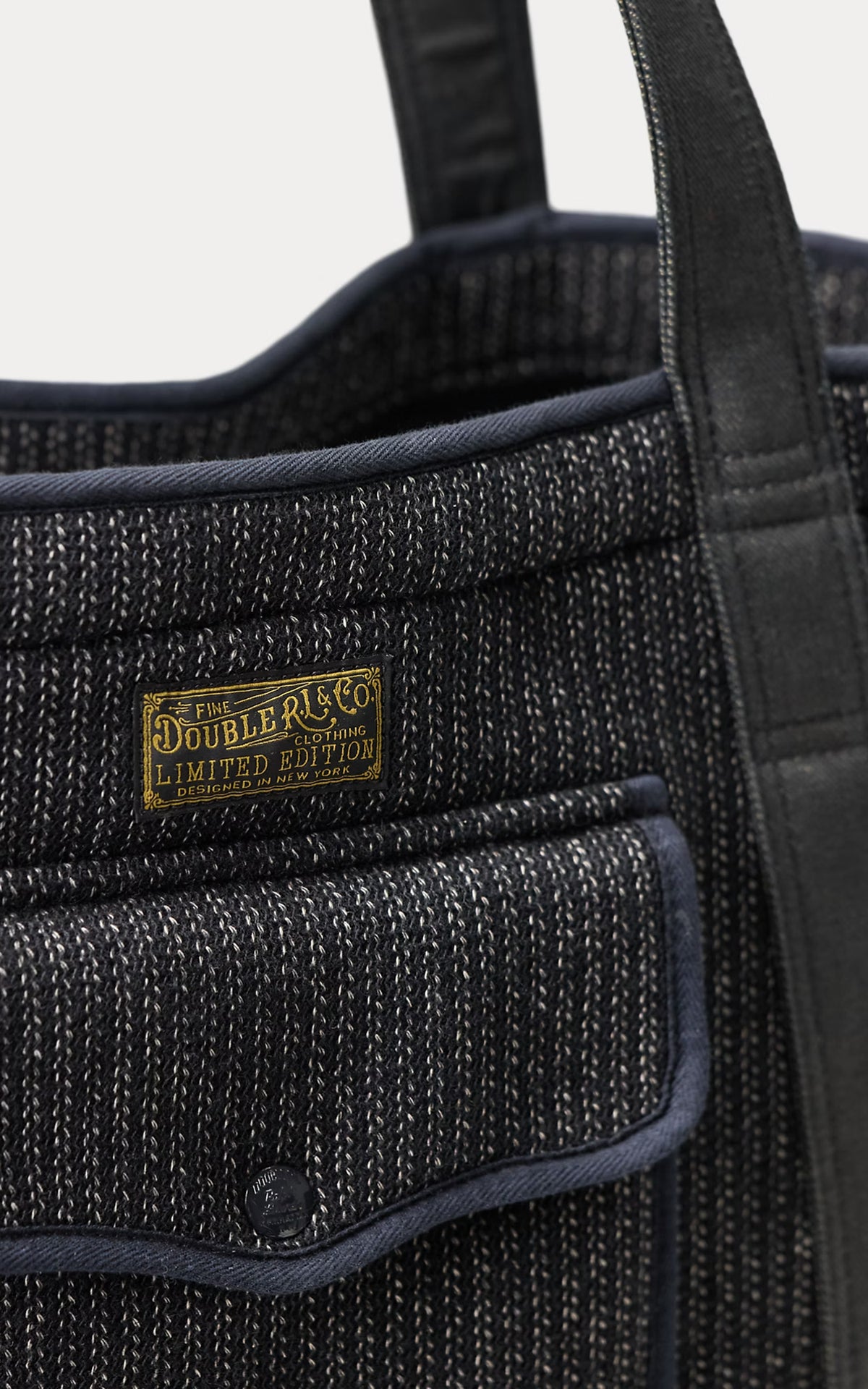 RRL Wool-Cotton Tote Indigo