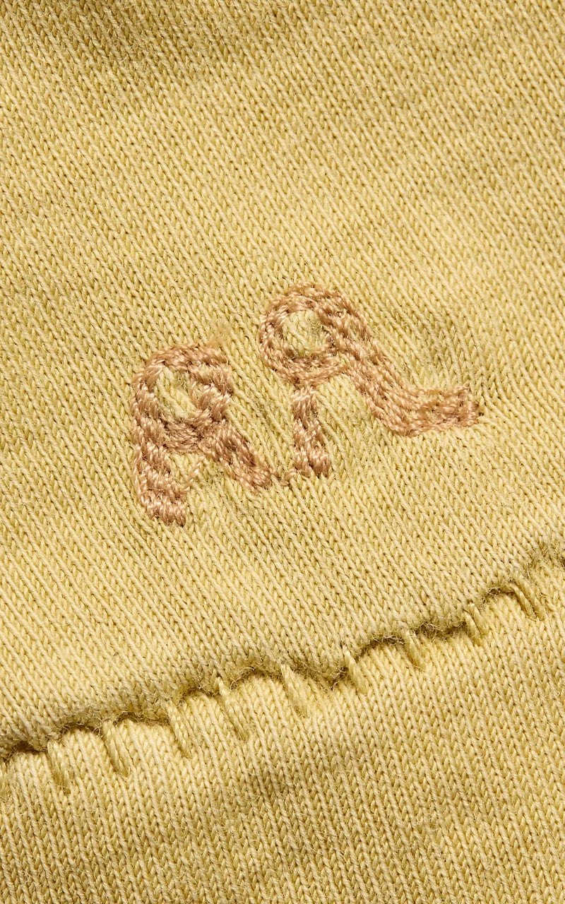 RRL Garment-Dyed Pocket T-Shirt Wicked Yellow
