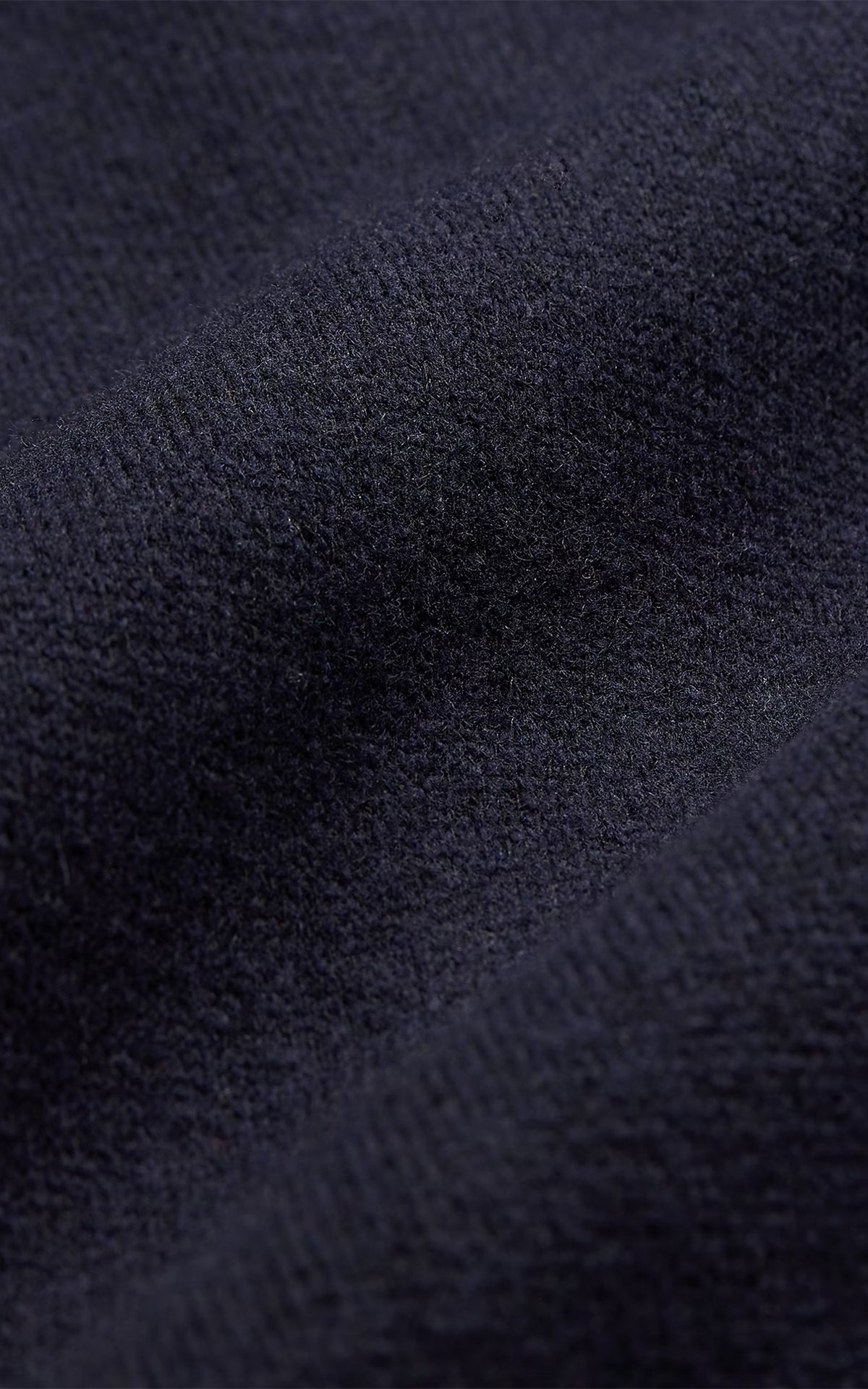 RRL Birdseye Jacquard Wool Workshirt Jumper Navy