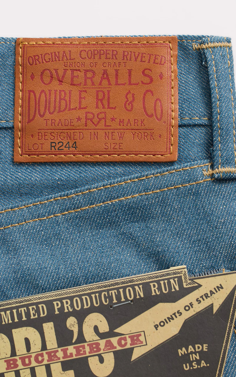RRL Limited-Edition Rigid Selvedge Jean Indigo