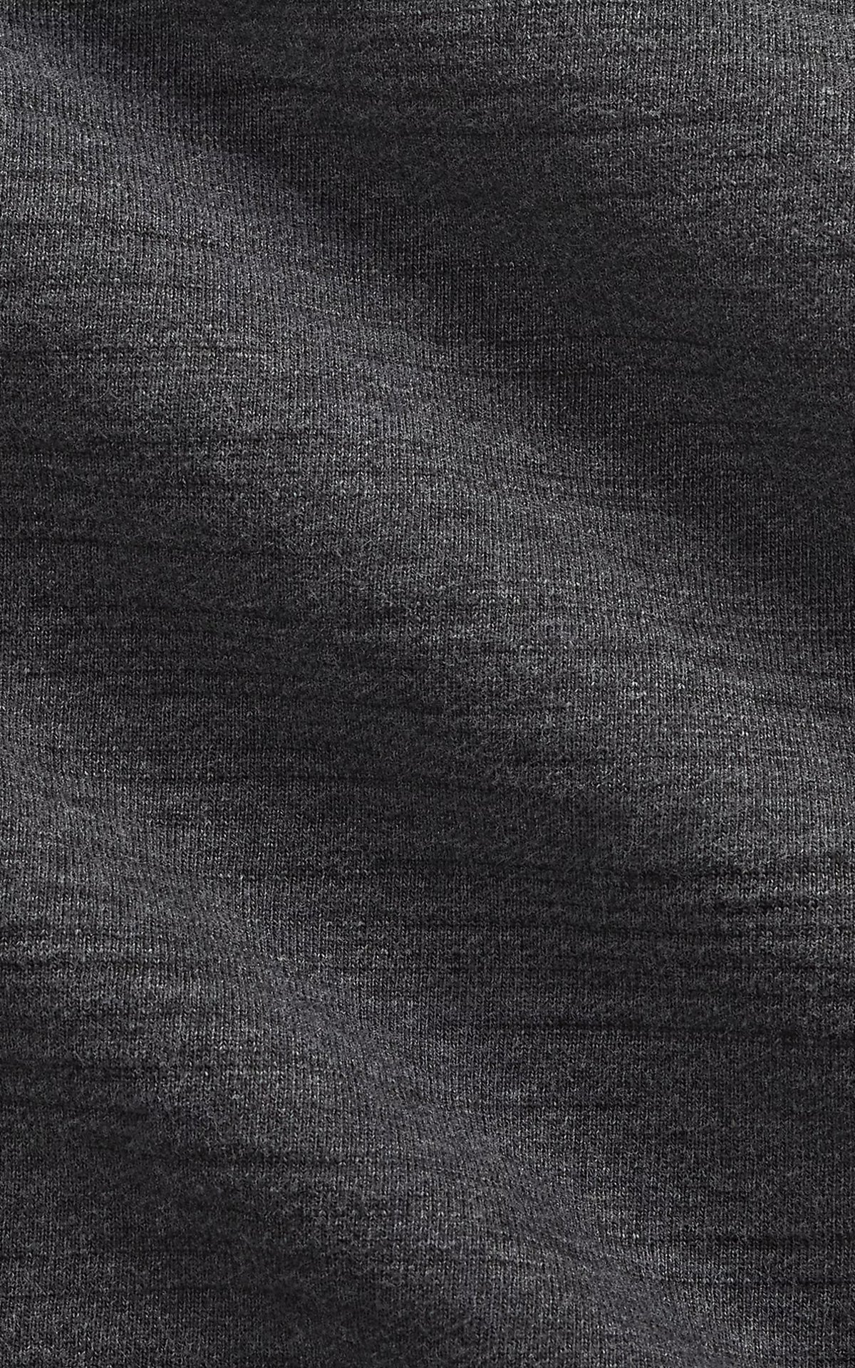 RRL French Terry Hoodie Charcoal Heather/Multi