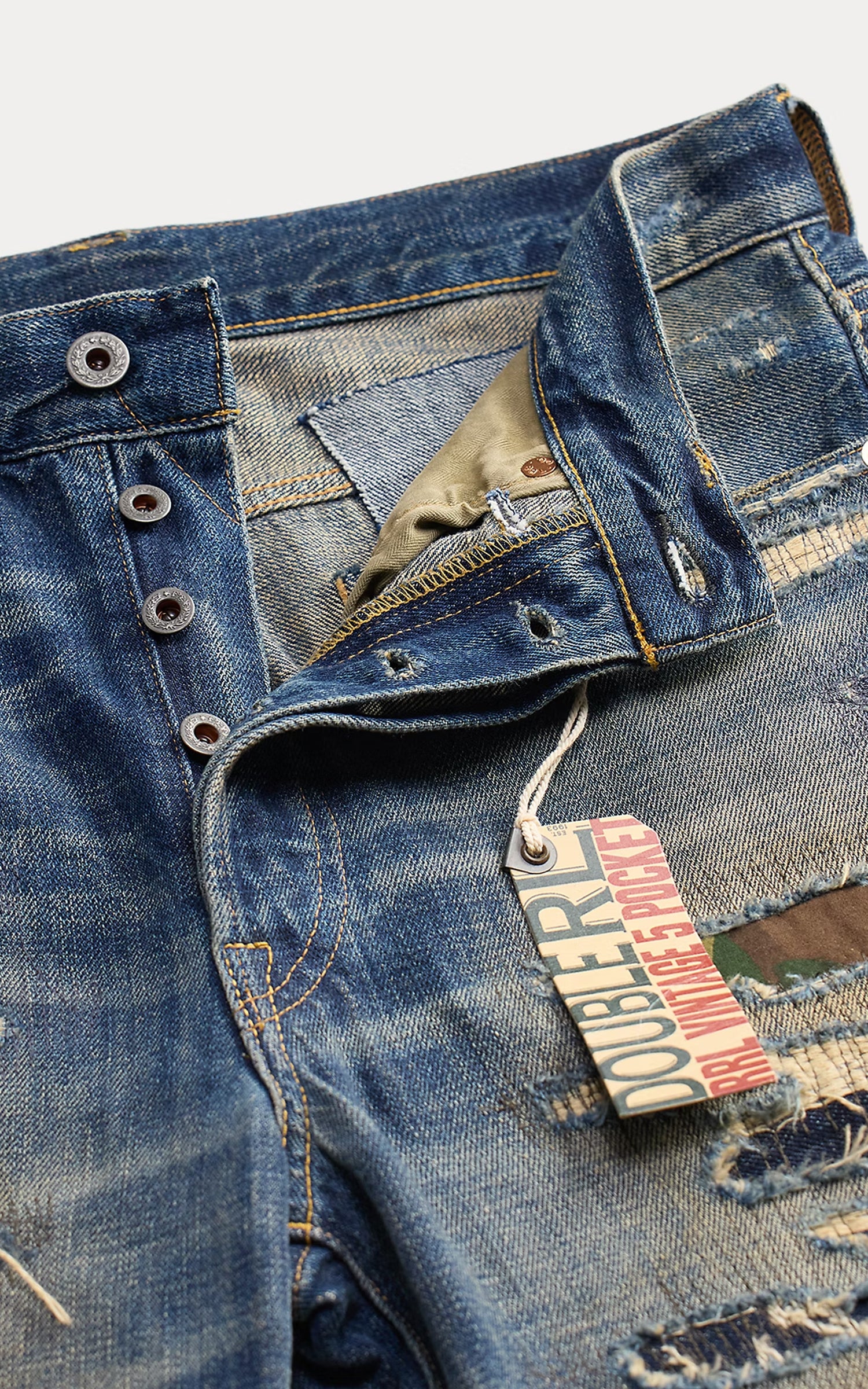 RRL Vintage 5-Pocket Averie Jean Averie Wash