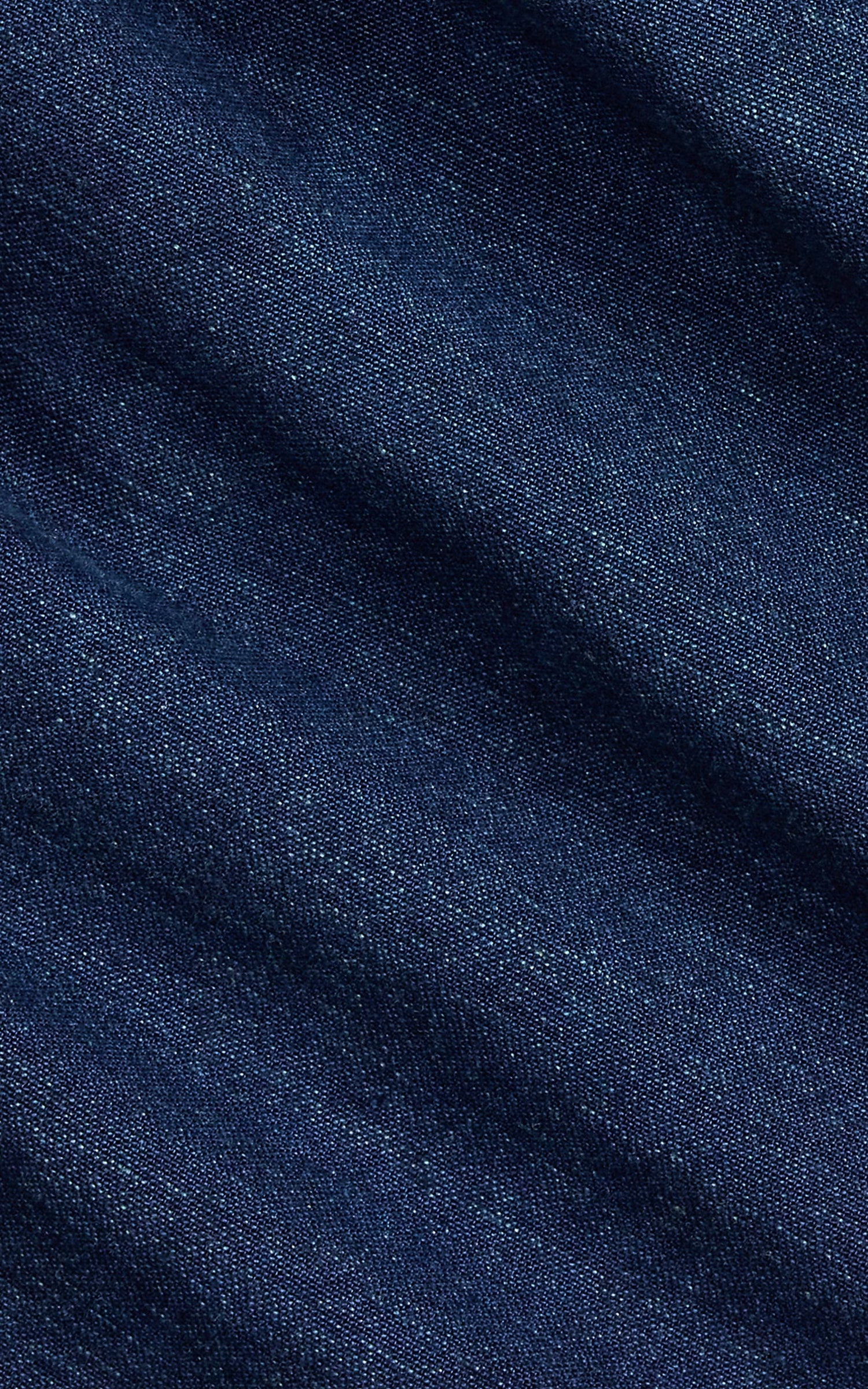 RRL Slim Fit Chamois Western Shirt Indigo
