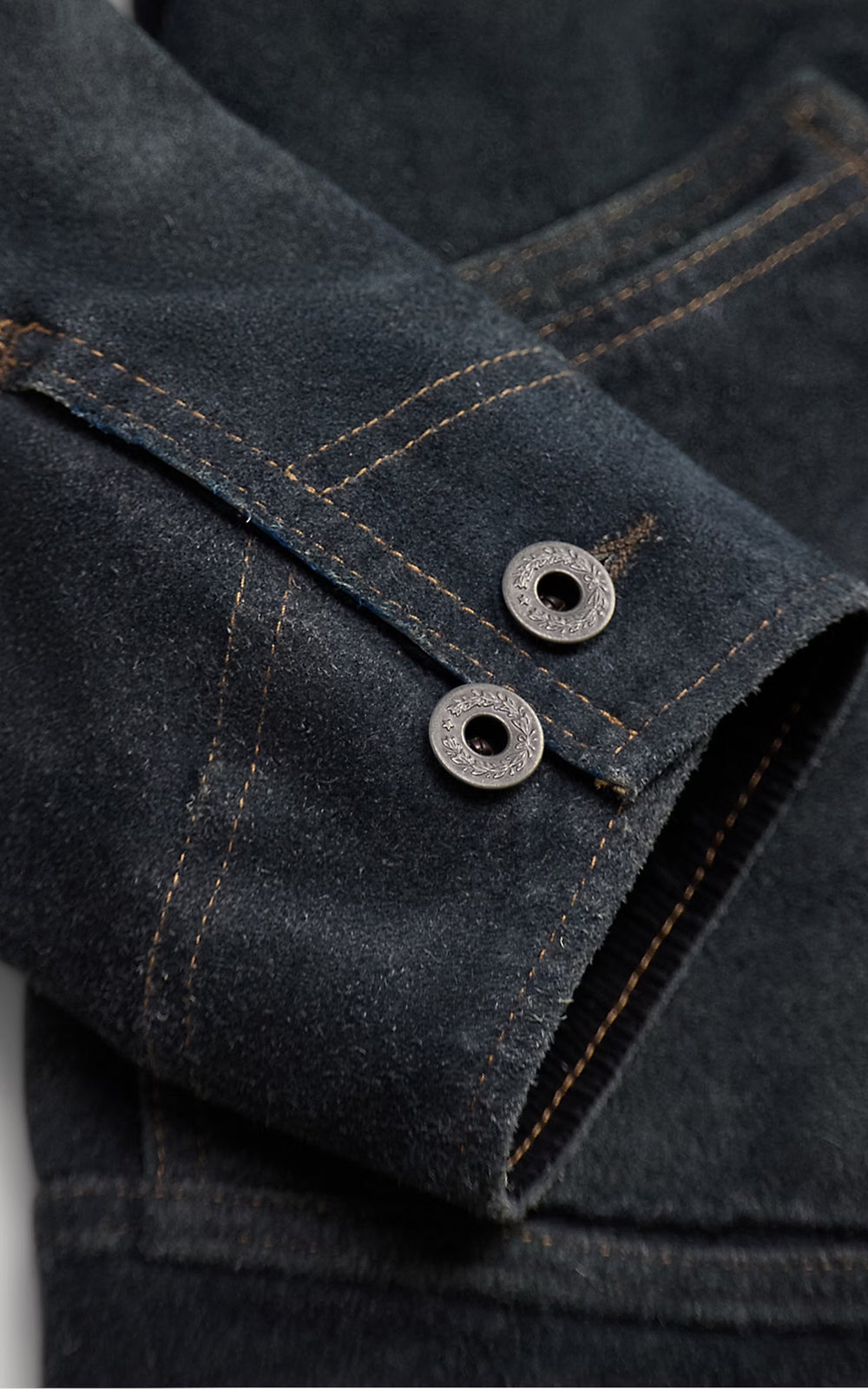RRL Indigo Roughout Suede Jacket Vintage Indigo