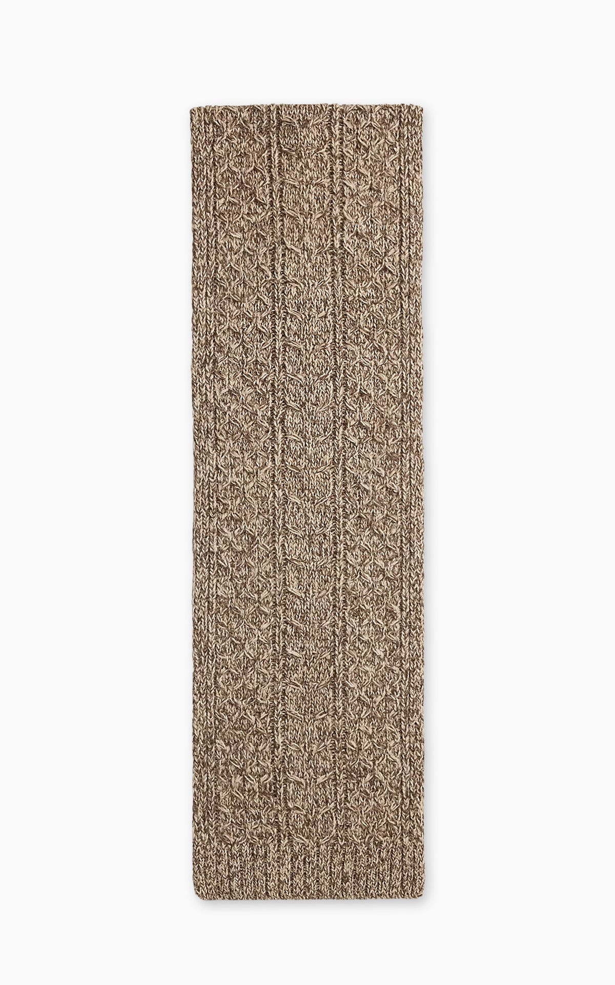 RRL Marled Wool-Blend Scarf Brown/Tan