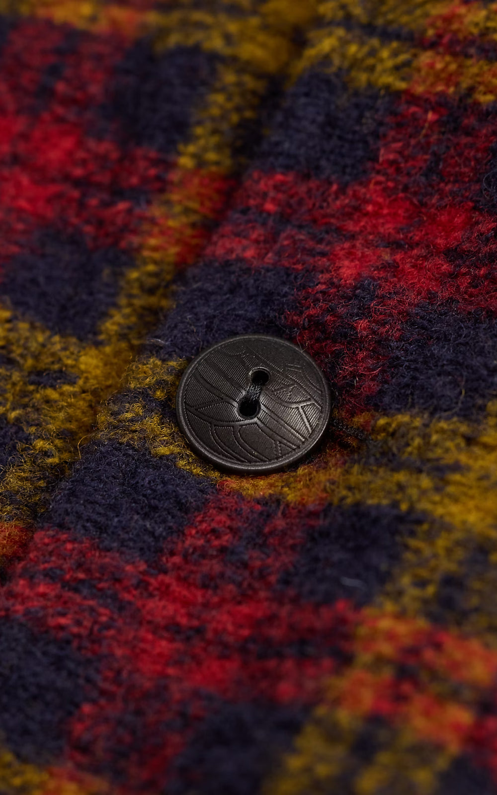 RRL Wool-Blend Flight Jacket Red/Multi
