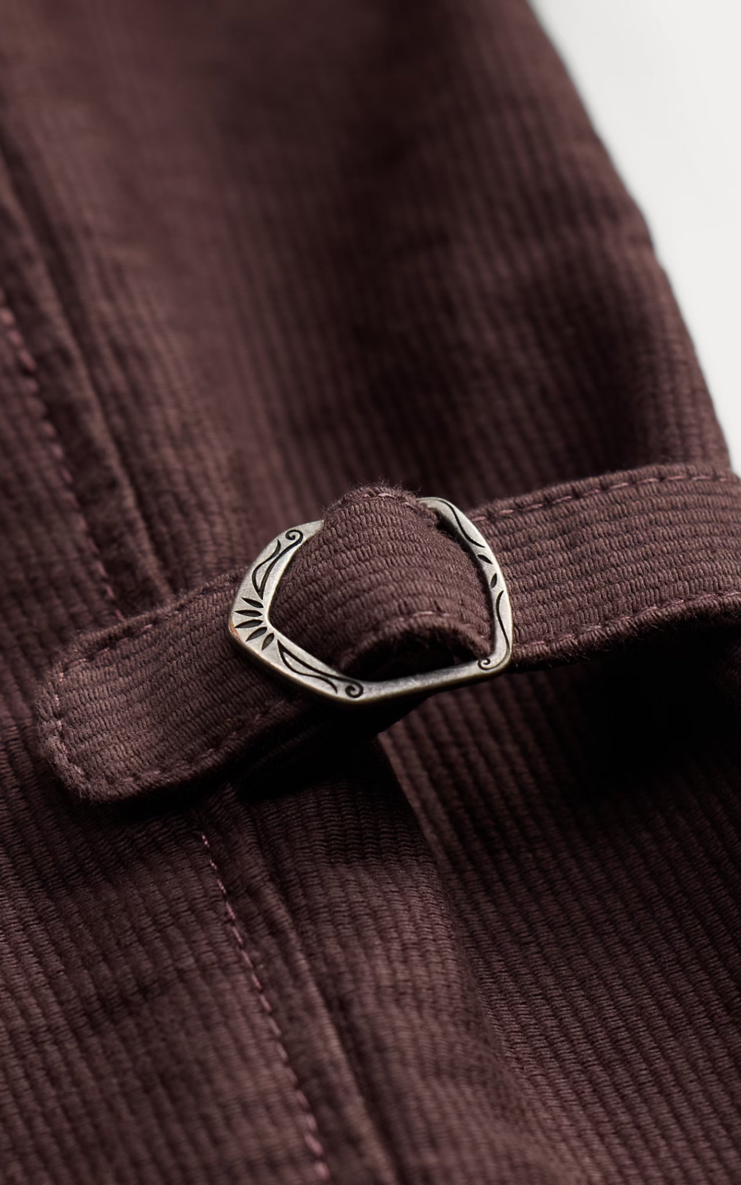 RRL Leather-Sleeve Baseball Jacket Vintage Burgundy
