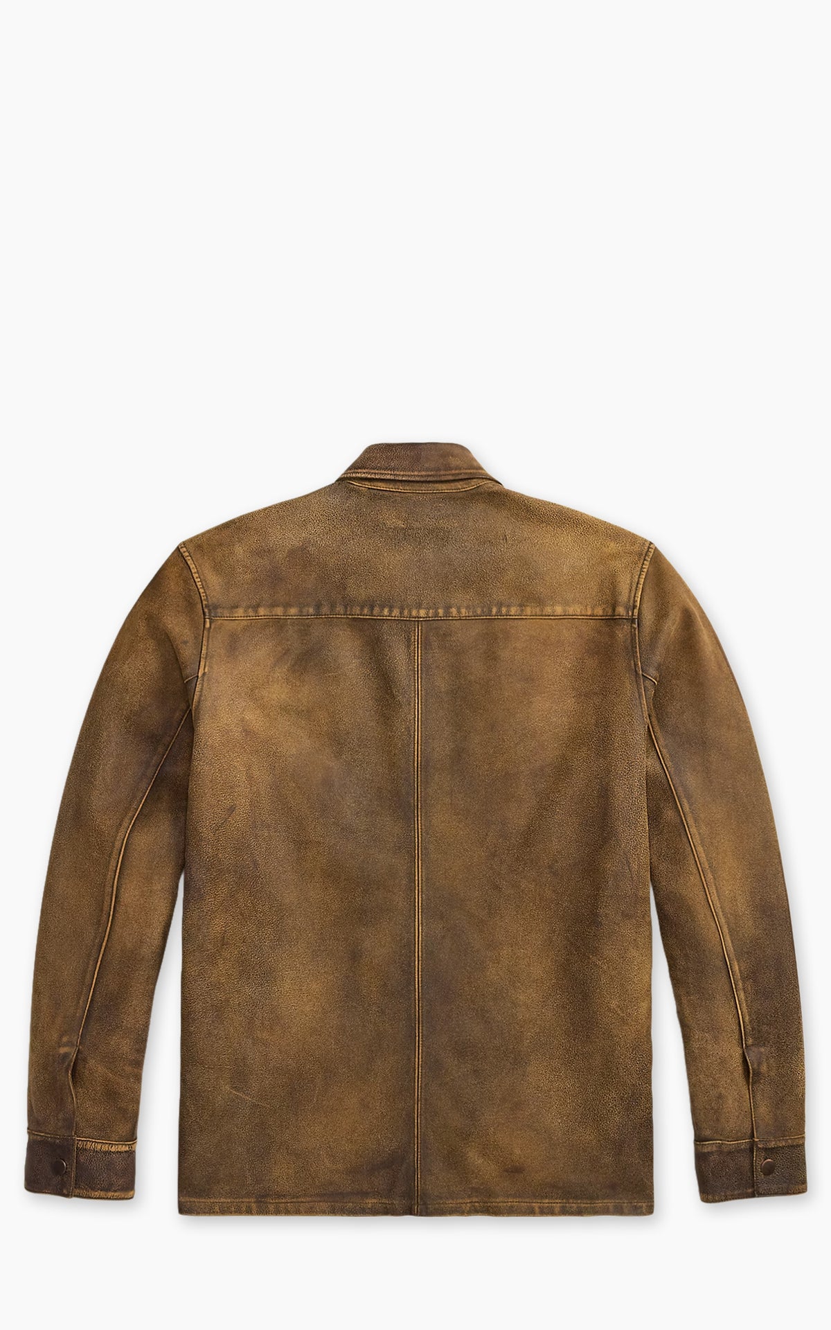 RRL Sheepskin Overshirt Brown