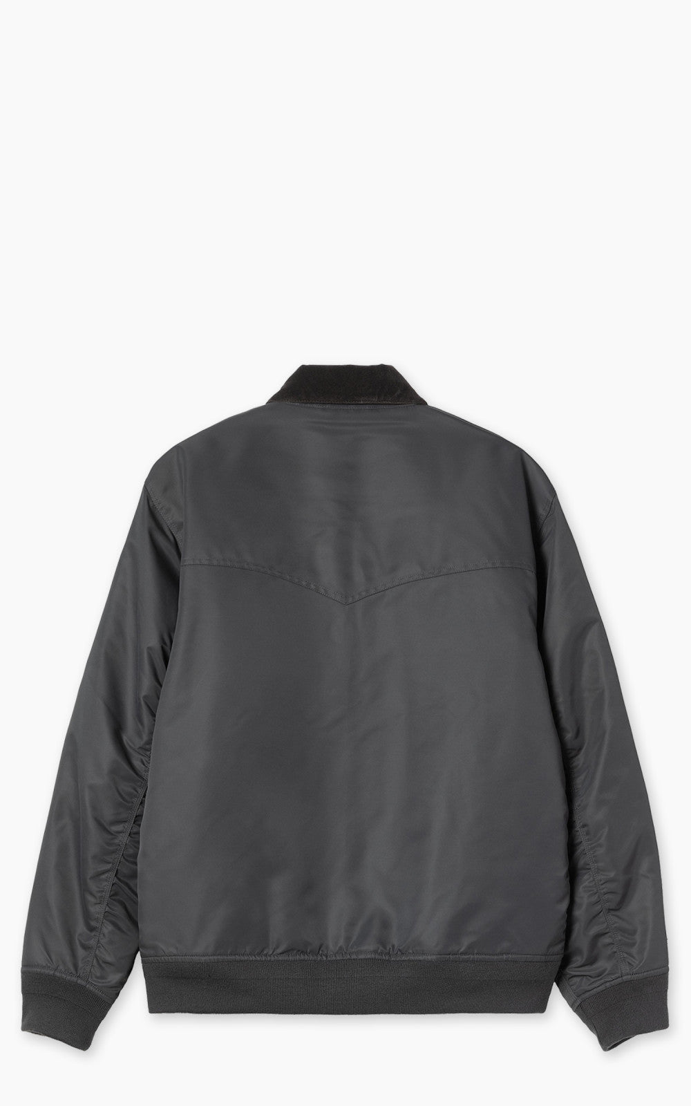 ジャケット・アウター Carhartt SANTA FE ALUMNI JACKET Graphite Carhartt WIP Santa Fe Alumni Jacket, Graphite / Dark Fir