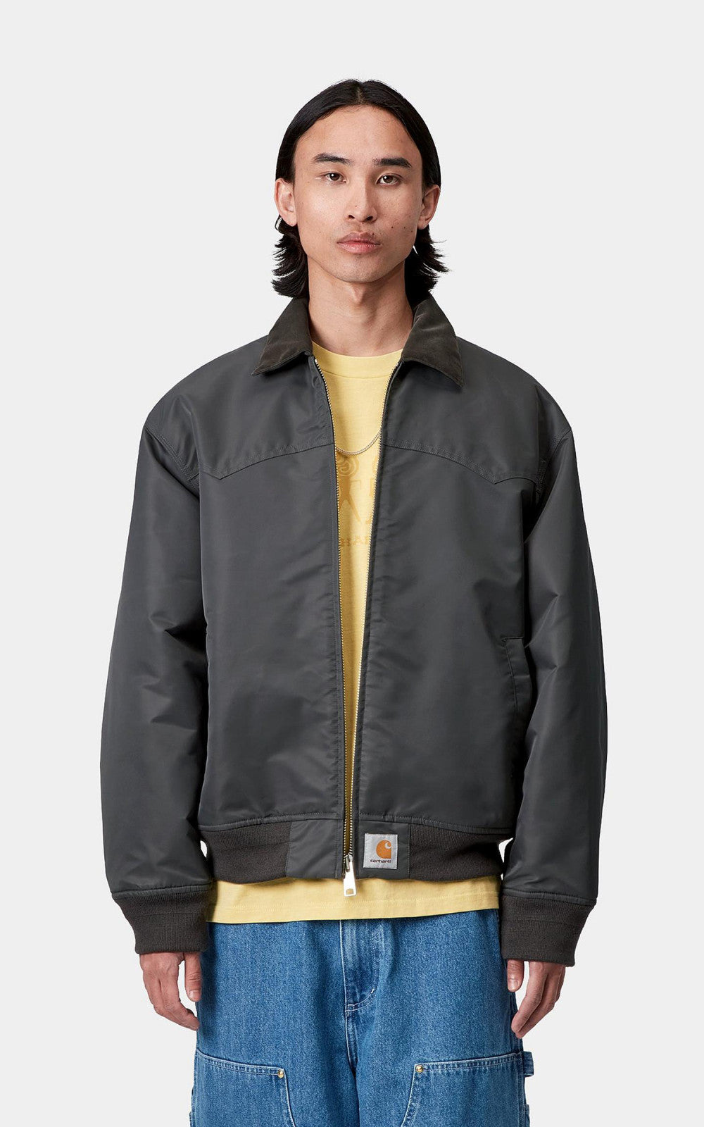 Carhartt WIP Santa Fe Alumni Jacket Graphite/Dark Fir