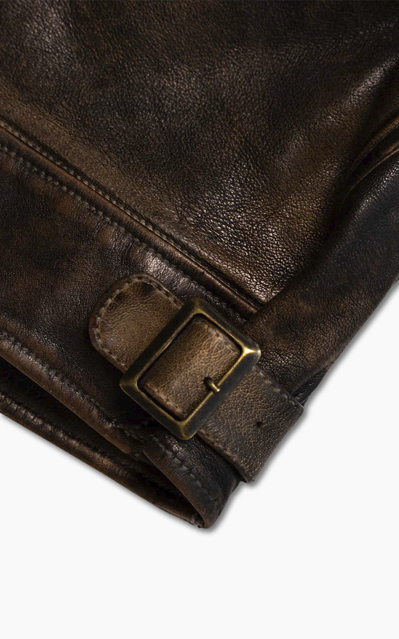 Shangri-La Heritage Cossack Leather Jacket Deserto