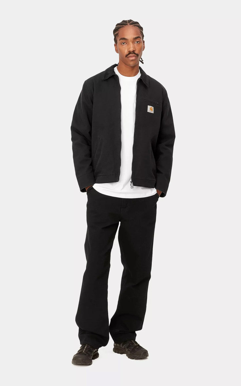 Carhartt WIP Simple Pant Dearborn Canvas Black Rinsed