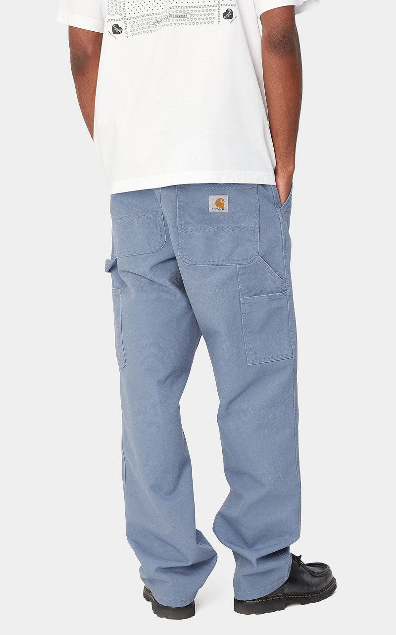 Carhartt WIP Single Knee Pant Dearborn Aged Canvas Bay Blue