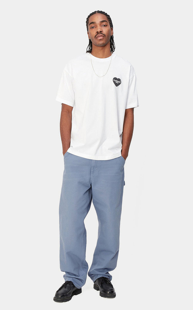Carhartt WIP Single Knee Pant Dearborn Aged Canvas Bay Blue