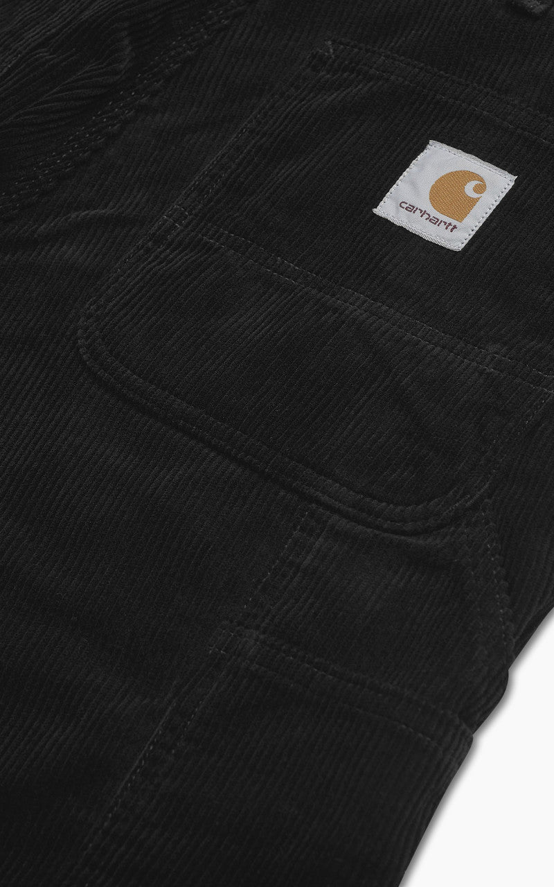 Carhartt WIP Single Knee Pant Conventry Corduroy Rinsed Black