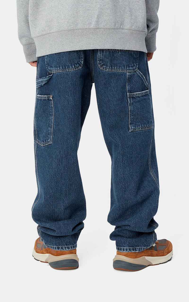 Carhartt WIP Single Knee Pant Smith Denim Stone Washed Blue