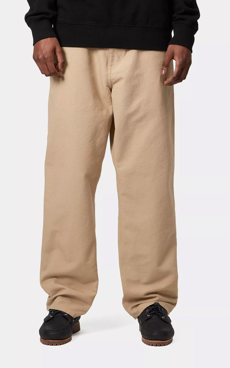 Carhartt WIP Single Knee Pant Dearborn Canvas Rinsed Dusty H Brown