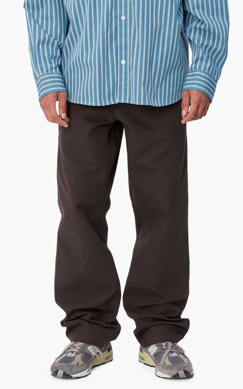Carhartt WIP Single Knee Pant Dearborn Canvas Tobacco Rigid