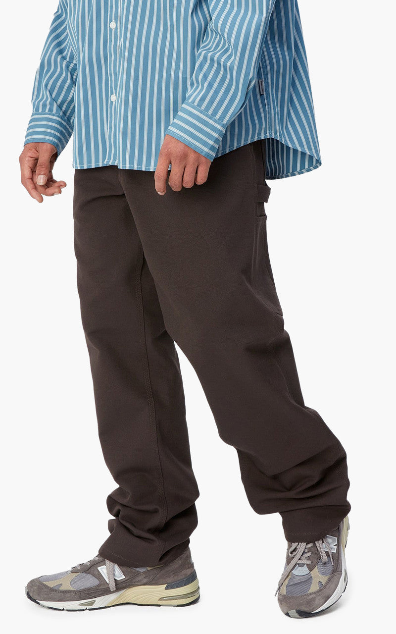 Carhartt WIP Single Knee Pant Dearborn Canvas Tobacco Rigid