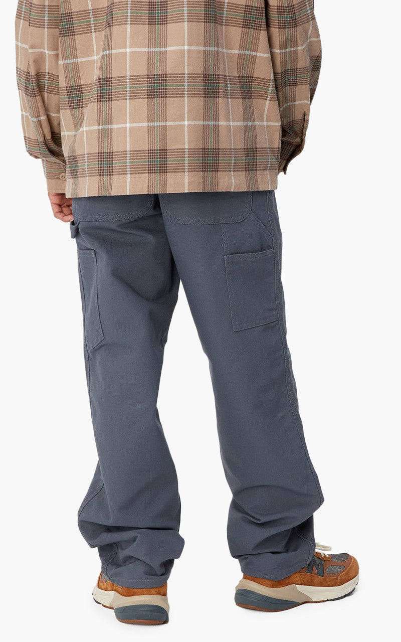 Carhartt WIP Single Knee Pant Dearborn Canvas Zeus Rigid