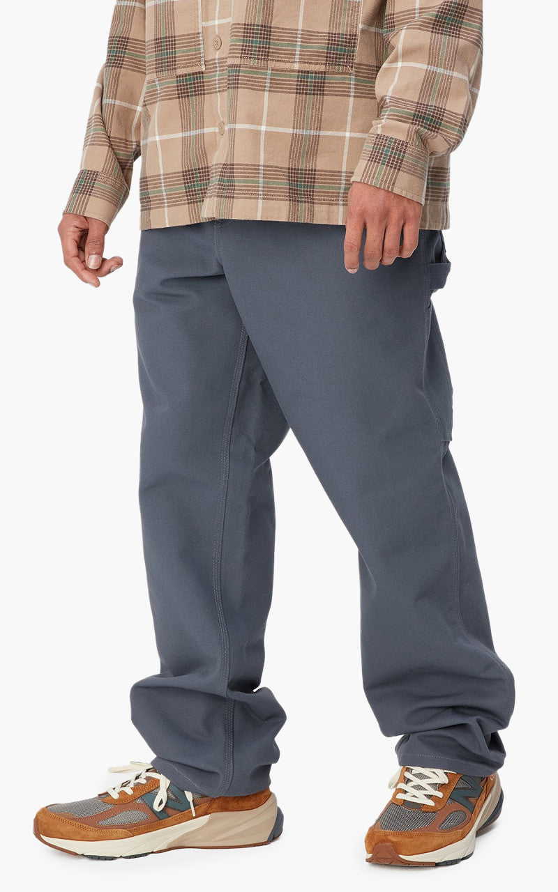 Carhartt WIP Single Knee Pant Dearborn Canvas Zeus Rigid