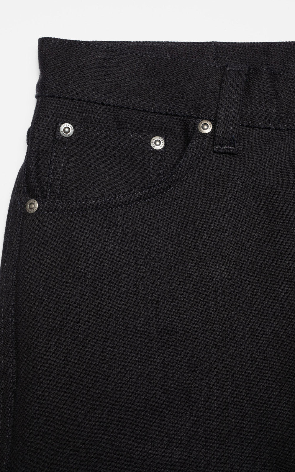 Nudie Jeans Slim Jim Dry Black Tar